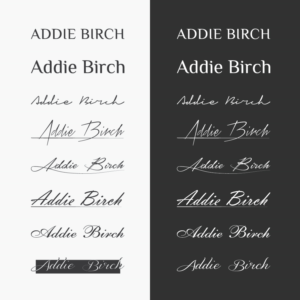 Logo Design by AL-BARAKAH for Addie Birch | Design: #26239021
