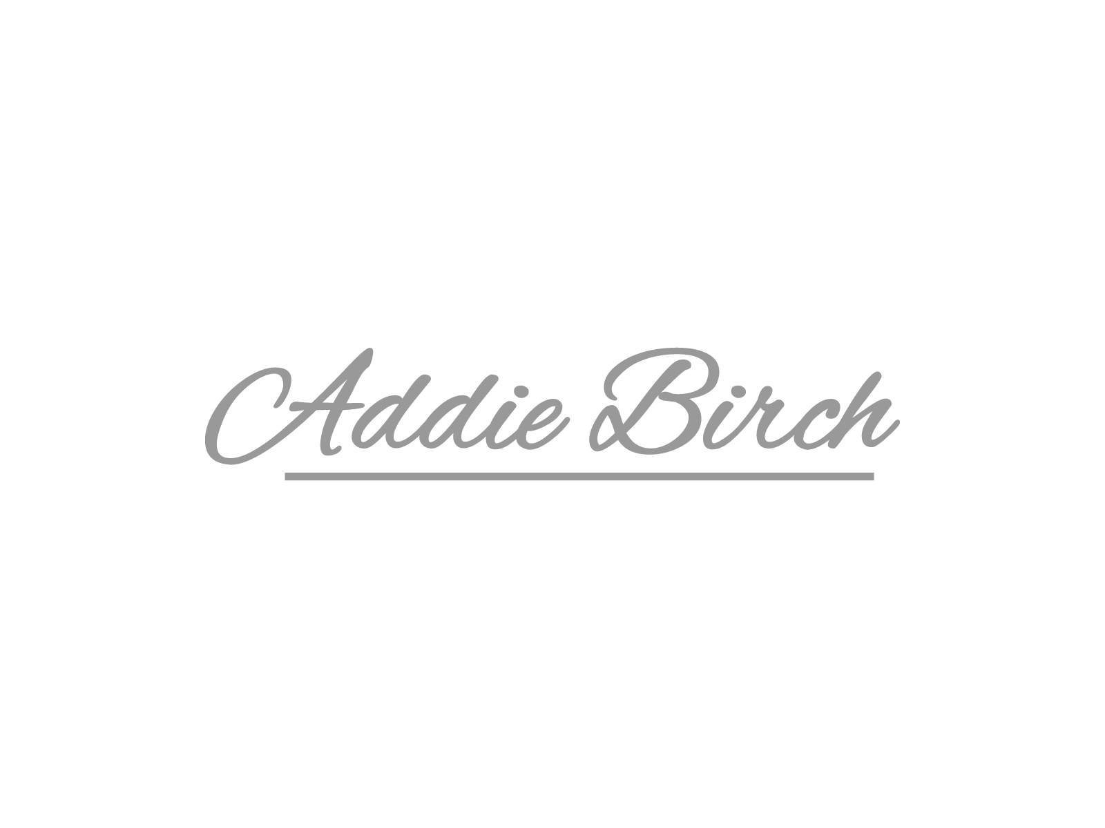 Logo Design by _Asadancs for Addie Birch | Design #26241665