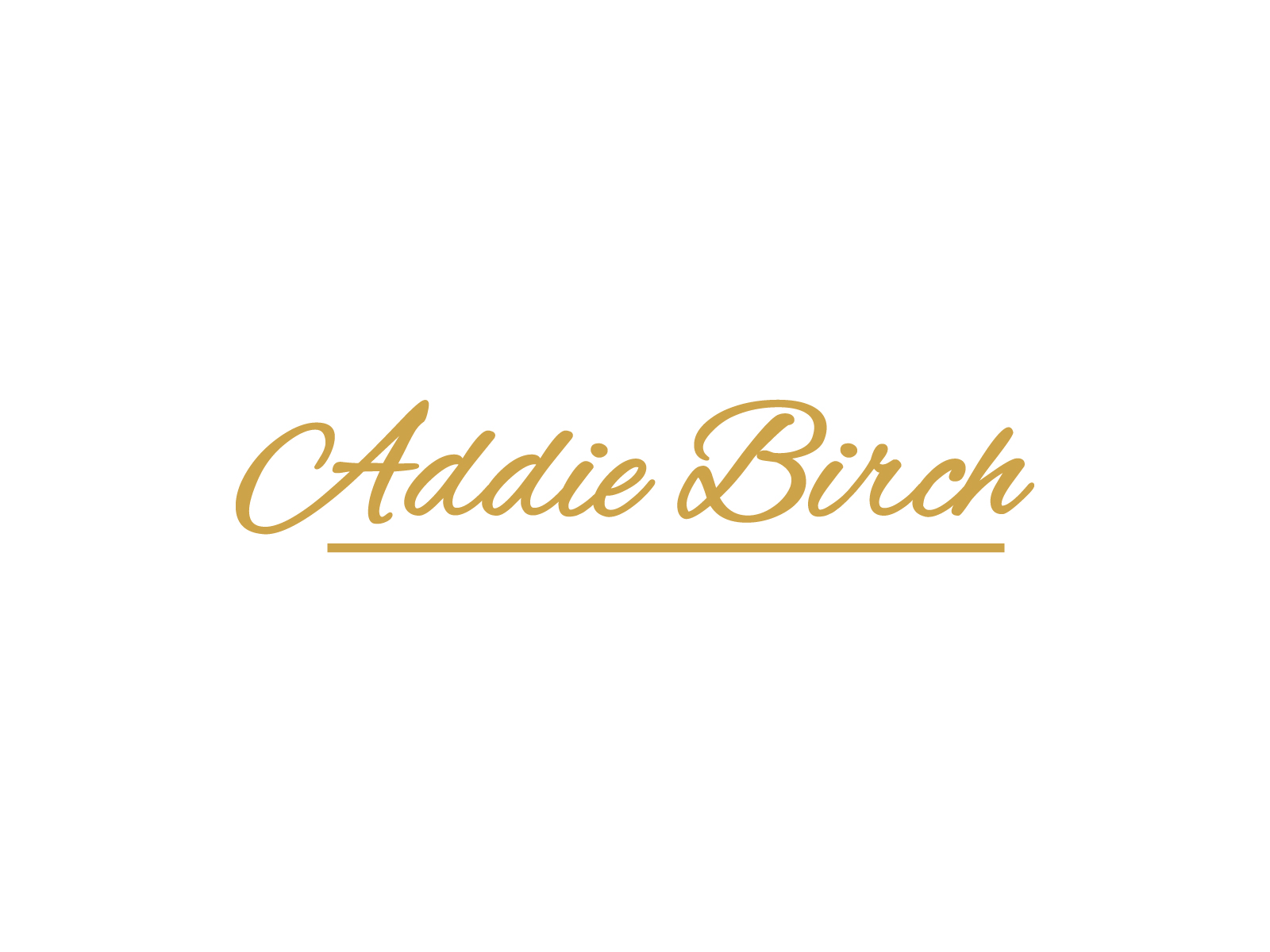Logo Design by _Asadancs for Addie Birch | Design #26241854