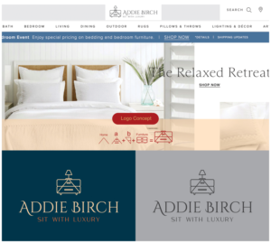 Logo Design by Tuba Art Studio. IZ (IMRAN ZW) for Addie Birch | Design: #26241250