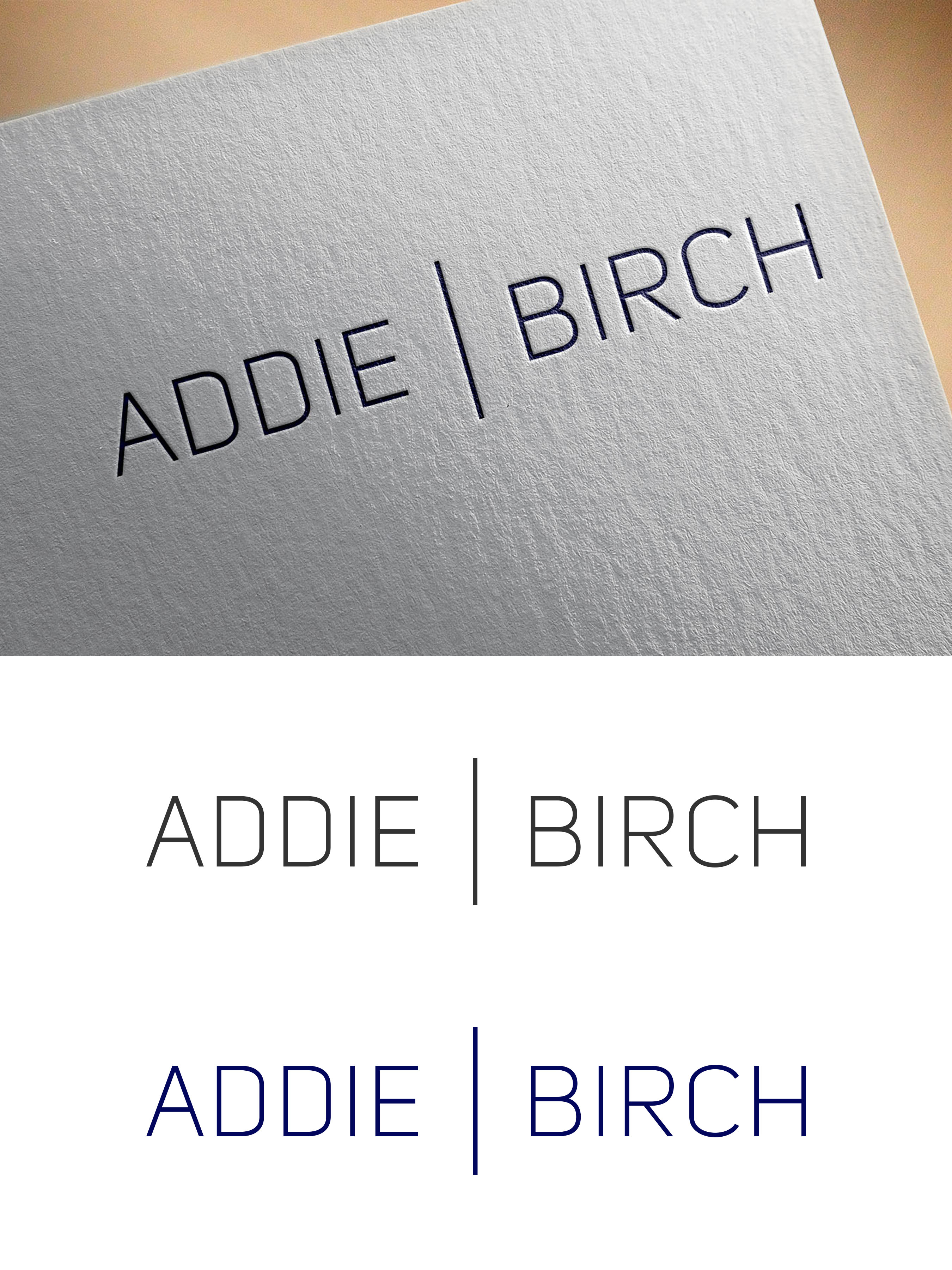 Logo Design by VanR for Addie Birch | Design #26245650