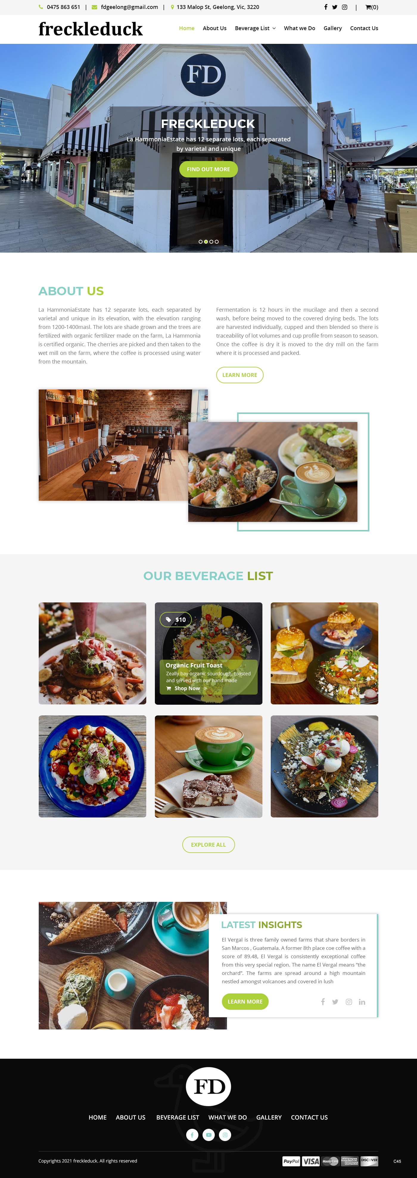 Web-Design von pb für Freckleduck | Design #26249256