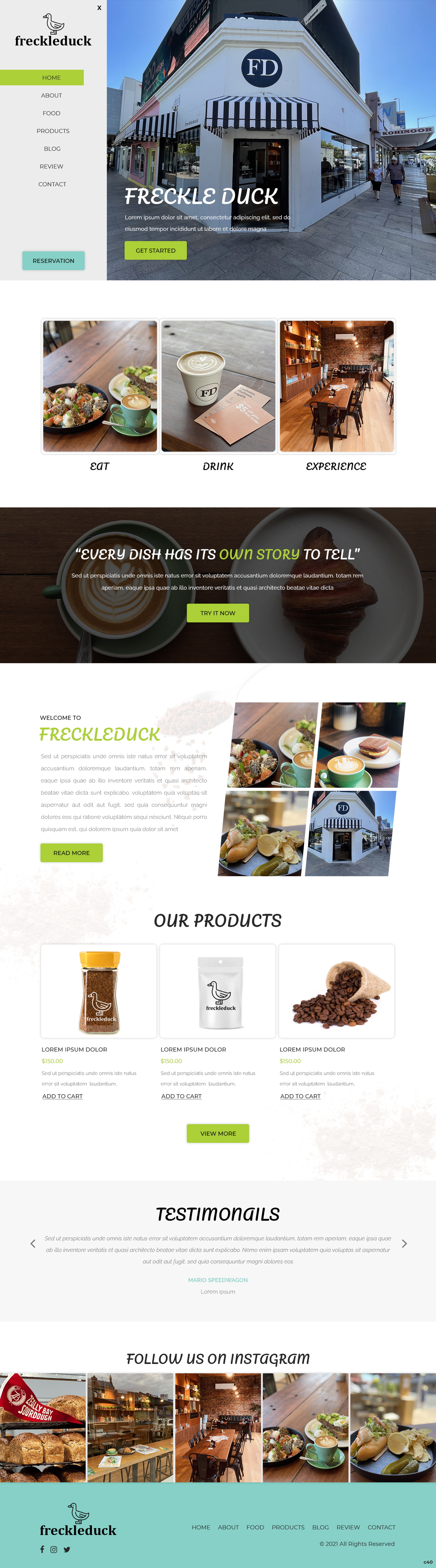 Web-Design von pb für Freckleduck | Design #26249257