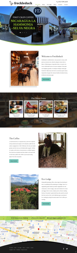 Web-Design von pb für Freckleduck | Design: #26249265