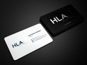 Business Card Design by Creations Box 2015 for HLA Electrical | Design: #26245127