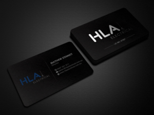 Business Card Design by Creations Box 2015 for HLA Electrical | Design: #26245128