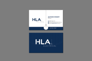 Business Card Design by Creations Box 2015 for HLA Electrical | Design: #26245441