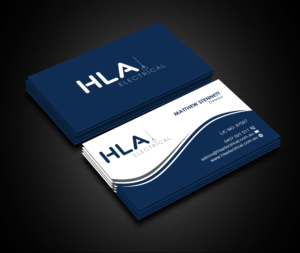 Design de Carte de Visite par Creations Box 2015 pour HLA Electrical | Design #26247267