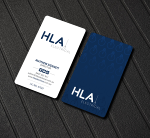 Business Card Design by Creations Box 2015 for HLA Electrical | Design: #26247281