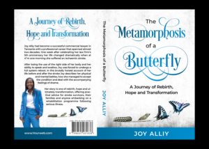The Metamorphosis of a Butterfly:  A Journey of Rebirth, Hope and Transformation | Design de Couverture de Livre par espacio_M