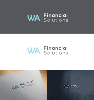 WA Financial Solutions | Logo Design by bright design