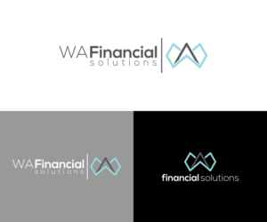 WA Financial Solutions | Logo Design by Avilash