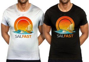 New shirt designs for people who like to SailFast | T-shirt Design by juanjoseolivieri