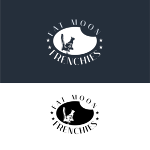 Logo Design by Maxo-Biz for Fat Moon Frenchies | Design: #26251617