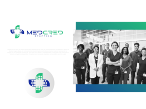 MedCred Staffing | Logo Design by JTdsign