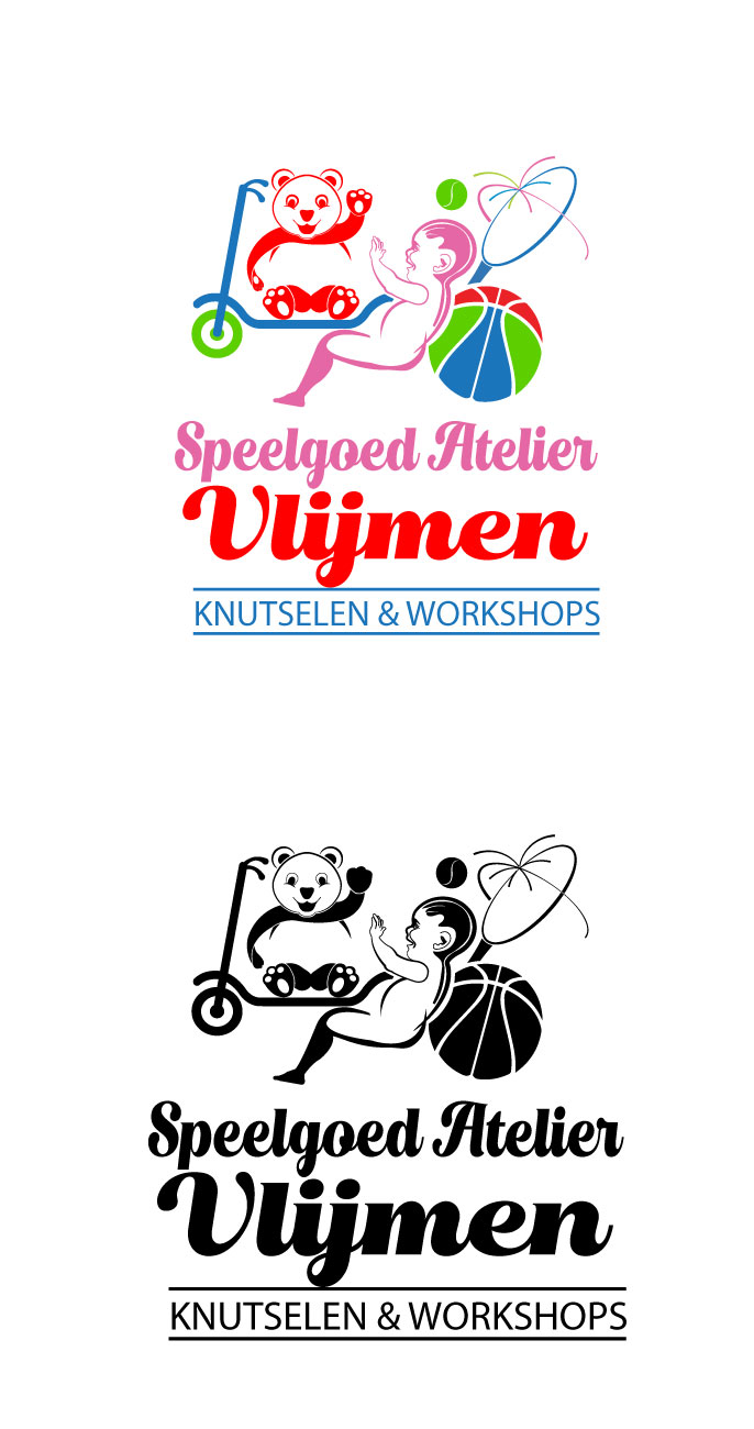 Logo Design by Wonderful design for Speelgoed Atelier Vlijmen | Design #26282825