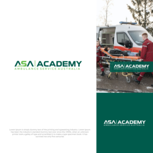 ASA Academy by Ambulance Service Australia | Logo-Design von Apple Dsigner