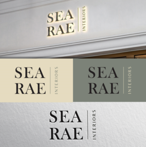 Sea Rae Interiors | Logo Design by Blessing Angel
