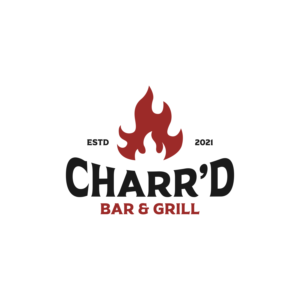 Charr'd (in creative logo), Bar & Grill (underneath logo) | Diseño de Logo por Juliawan