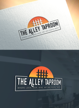 The Alley Taproom | Diseño de Logo por Art Lancer