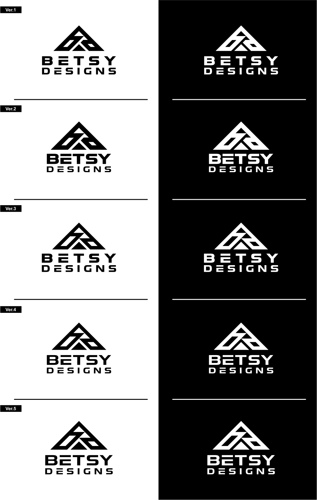 Logo-Design von artswolf für Betsy Designs | Design #26290891