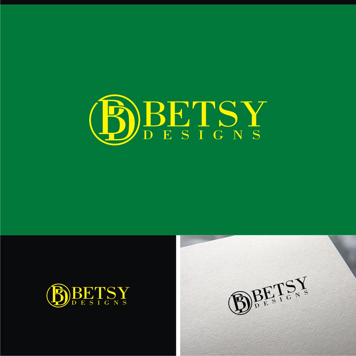 Logo Design by e-graphics for Betsy Designs | Design #26248214