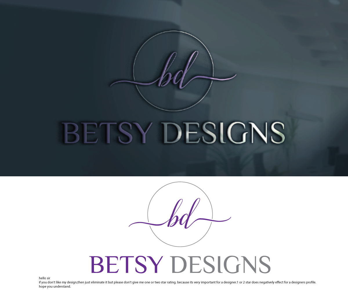 Logo Design by sekanul for Betsy Designs | Design #26251031