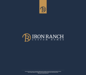 Iron Ranch Custom Homes | Design de Logo par GBDESIGN