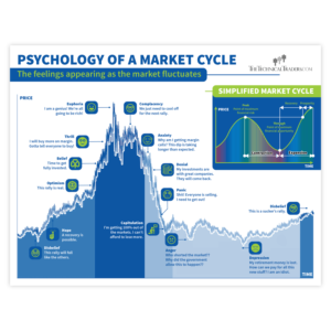 Market Sentiment and Cycles Infograph | Design Infographie par Annie Creative Service