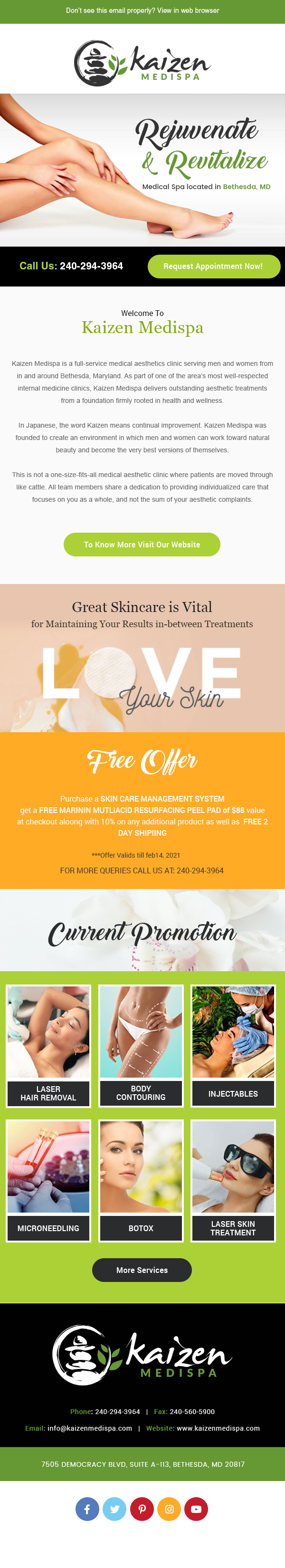 Email Marketing Design by Expert Designer for Your MD, LLC | Design #26329720