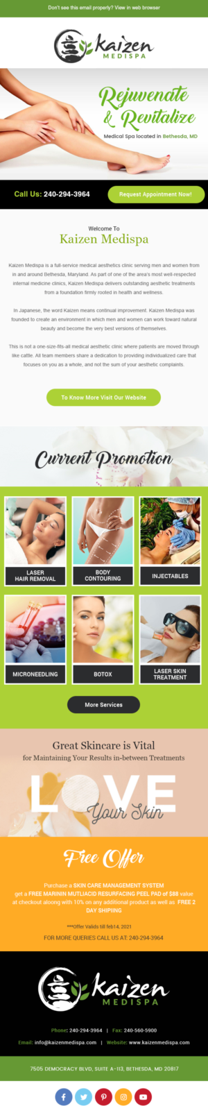 Email Marketing Design by Expert Designer for Your MD, LLC | Design: #26331743