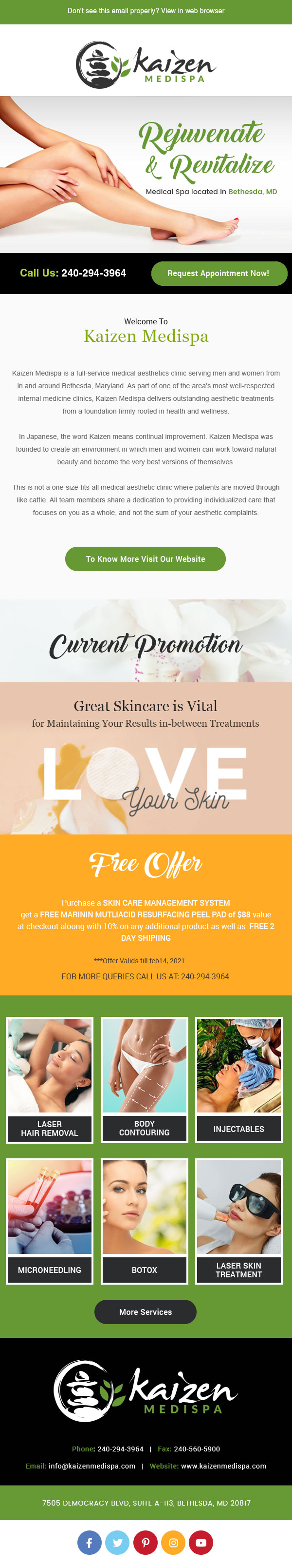 Email Marketing Design by Expert Designer for Your MD, LLC | Design #26343504