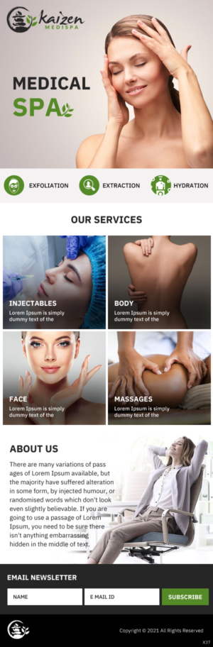 Email Marketing Design by pb for Your MD, LLC | Design: #26249271