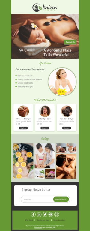 Email Marketing Design by Pixcel Designer