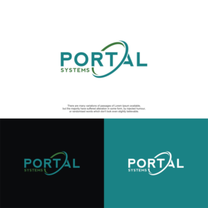 Logo Design by XinThink for Portal Systems | Design #26249977