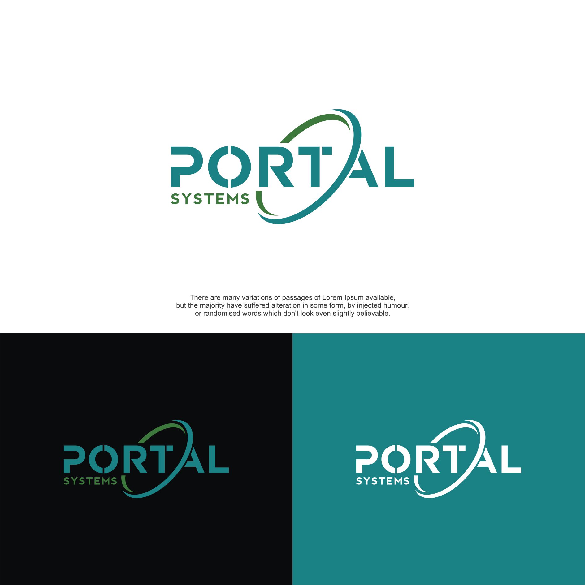 Diseño de Logo por XinThink para Portal Systems | Diseño #26252796