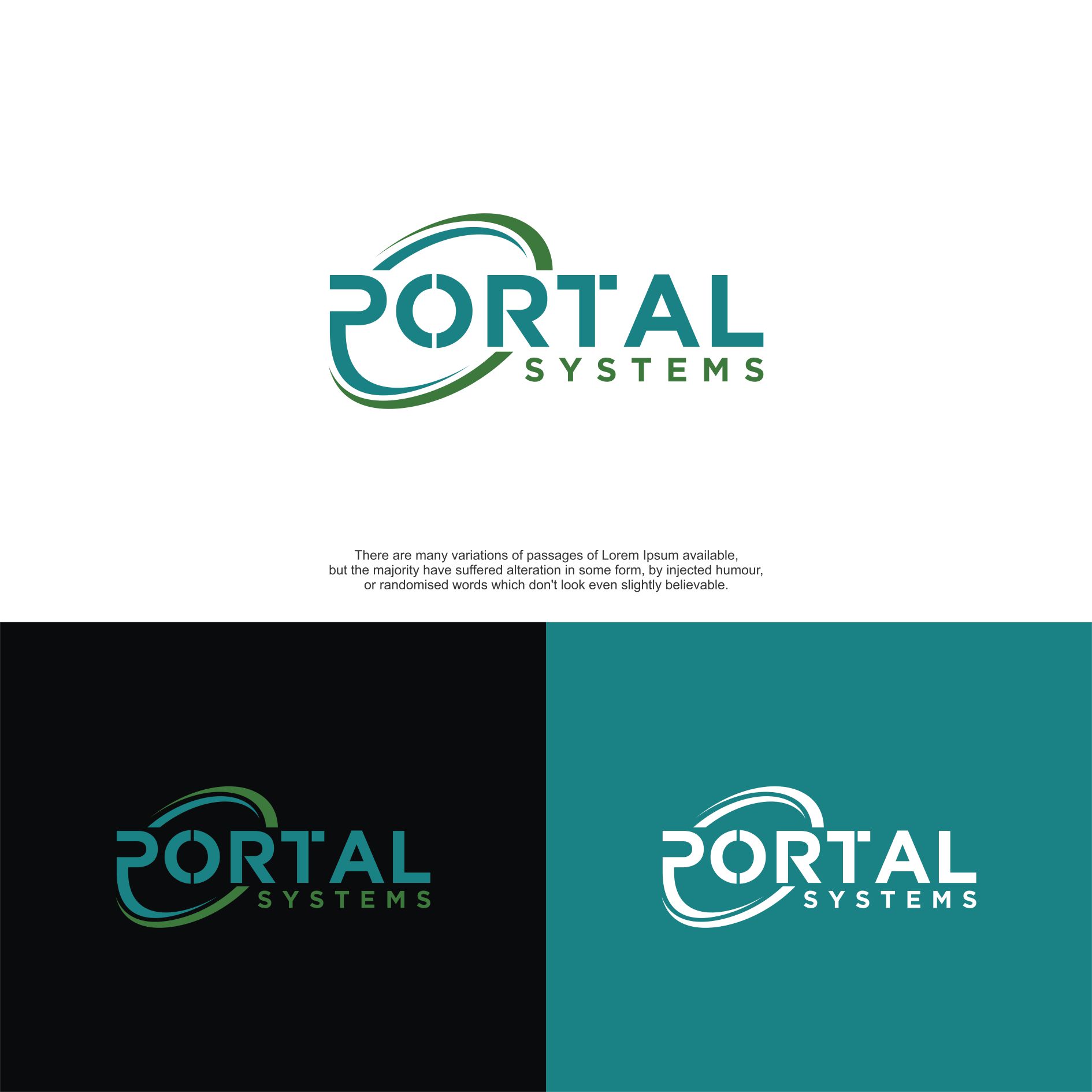 Diseño de Logo por XinThink para Portal Systems | Diseño #26259625