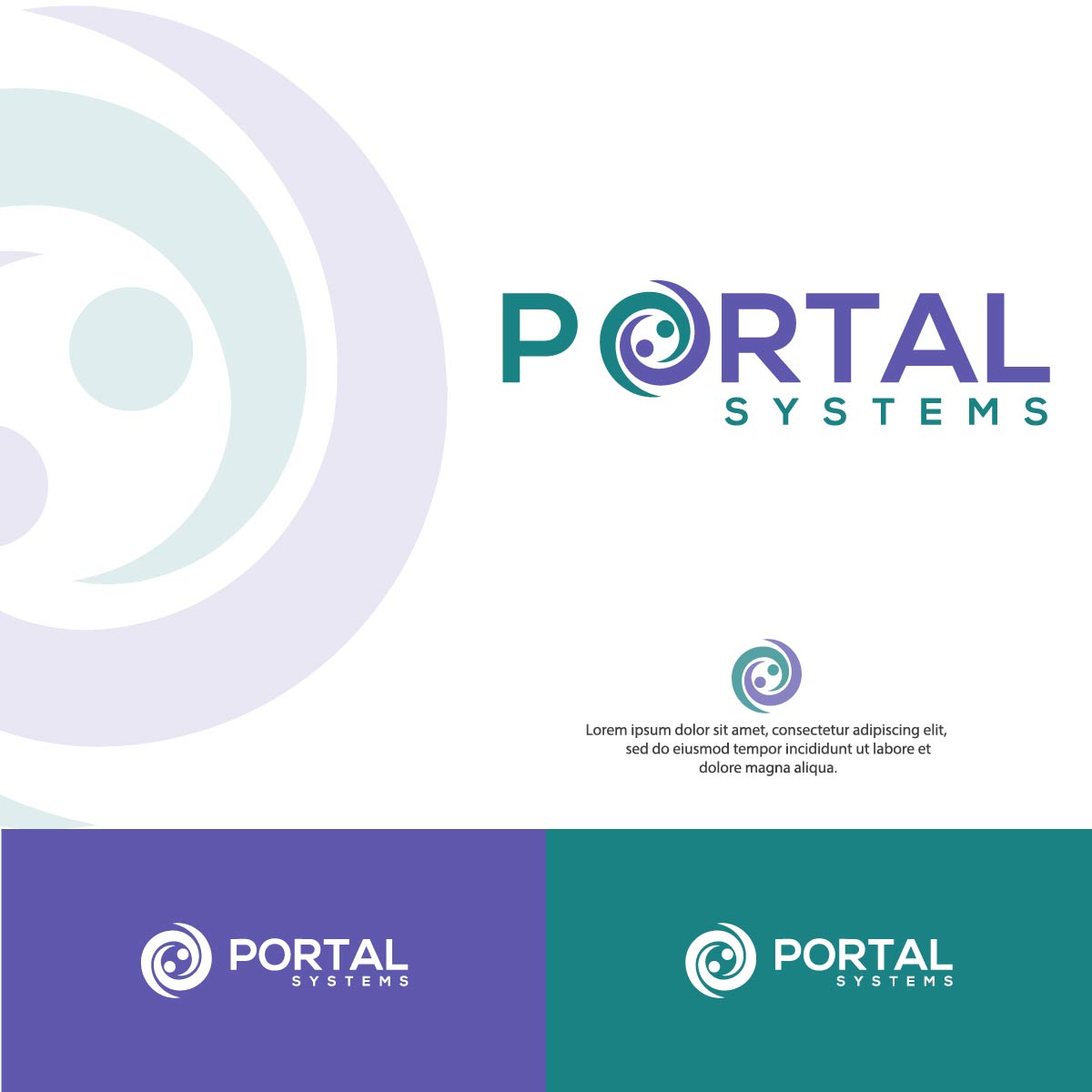 Logo Design by -:SD:- for Portal Systems | Design #26251890