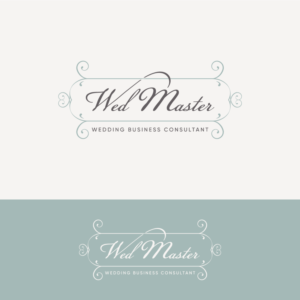 WedMASTER,  Wedding Business Consultant | Logo Design by AnaMSantos