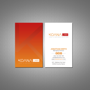 Business Card Design by Creations Box 2015 for Pablo boyer | Design: #26254295