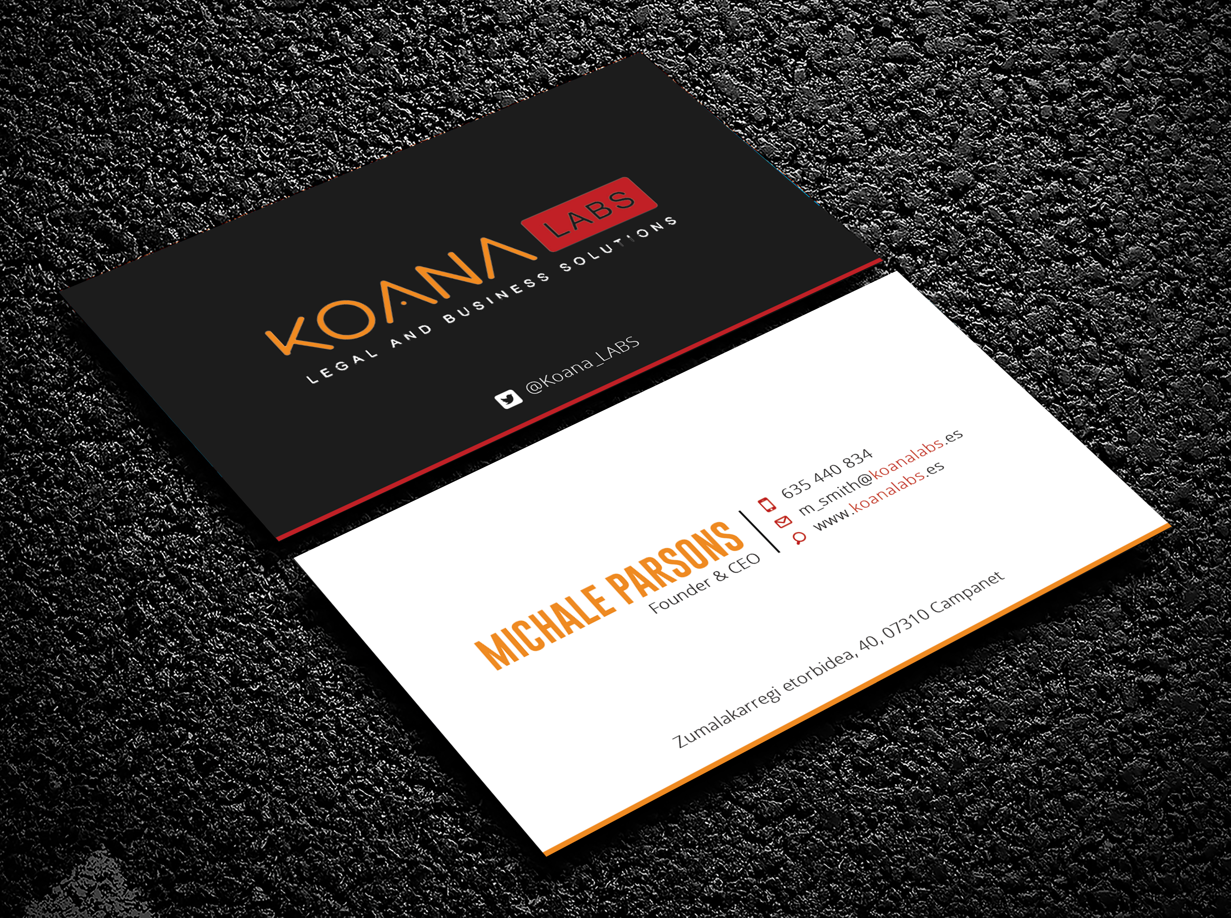 Design de Carte de Visite par Bold Pixels pour Pablo boyer | Design #26248891