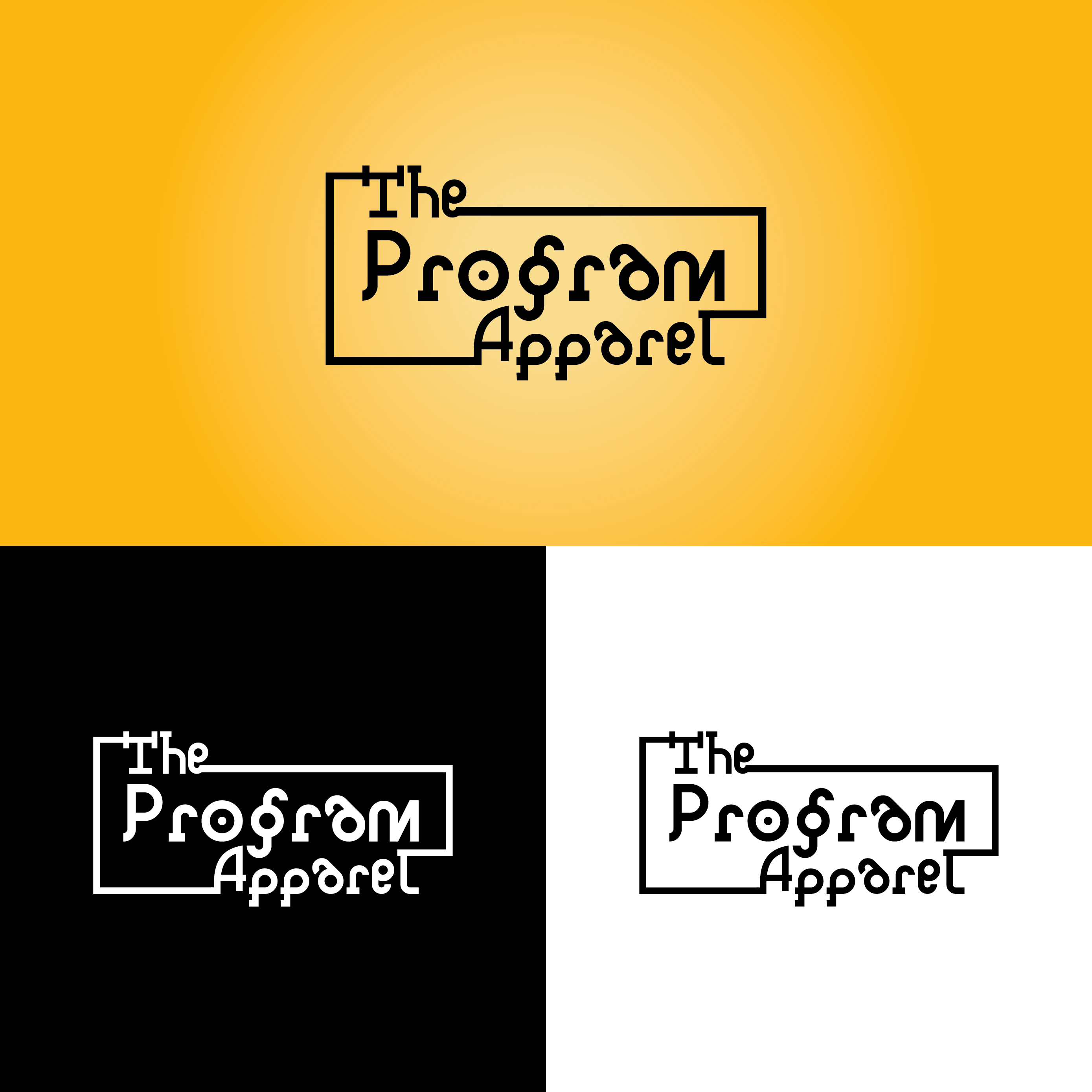 Logo Design by Creative Pixel Boxes for The Program Apparel | Design #26284763