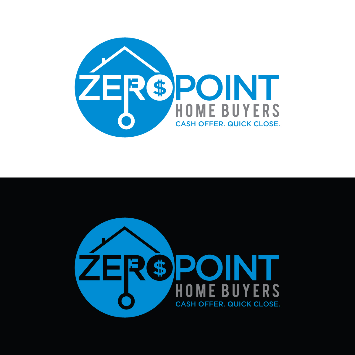 Logo Design by prodesigns99 for Zeropoint Home Buyers, LLC | Design #26254877