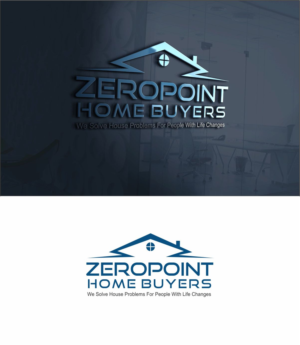 Logo-Design von Dave Paresh für Zeropoint Home Buyers, LLC | Design: #26255252
