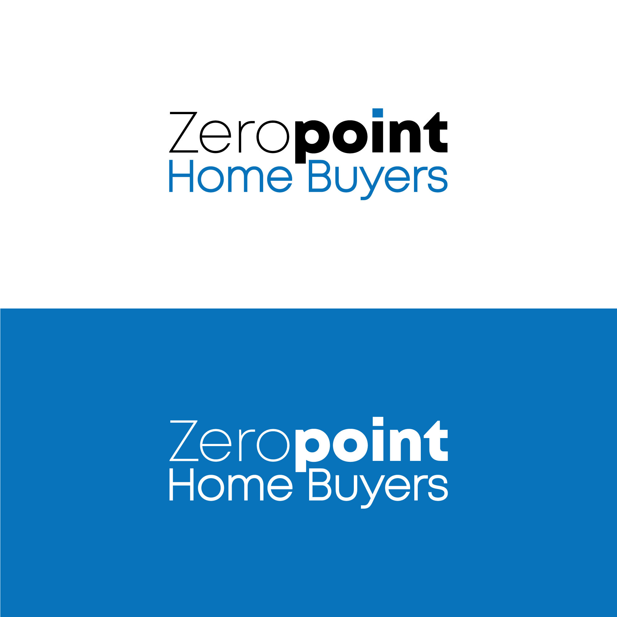Logo Design by Zak deZign for Zeropoint Home Buyers, LLC | Design #26254950