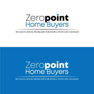 Logo-Design von Zak deZign für Zeropoint Home Buyers, LLC | Design: #26255056