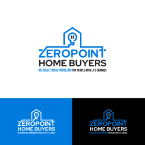 Logo-Design von Radsky17 für Zeropoint Home Buyers, LLC | Design: #26266424