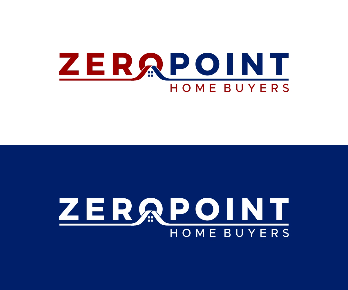Logo Design by Avilash for Zeropoint Home Buyers, LLC | Design #26266127
