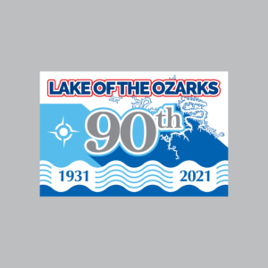 Lake of the Ozarks Anniversary Flag | Grafik-Design von Jul-D