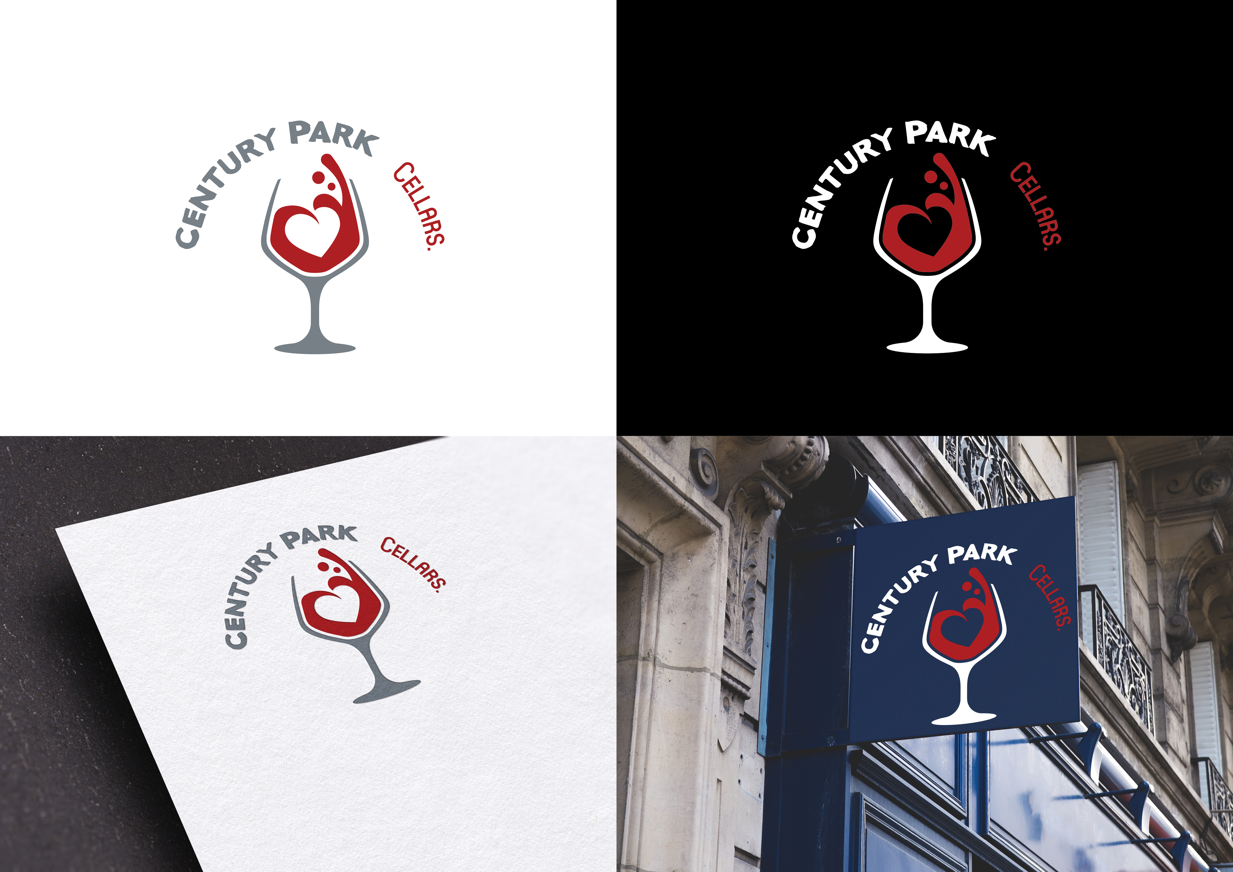 Logo Design by Lili for Century Park Cellars | Design #26289964